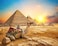 Toynk Giza Sunrise Ancient Egypt Pyramid Puzzle for Adults and Kids Difficult 1000 Piece Jigsaw Puzzle Toy Fun Quarantine Gift Interactive Brain Teaser Challenge for Game Night