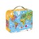 Janod 300 Piece Giant World Map Puzzle Ages 7 J02656