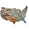 TDC Games US Map Puzzle Great American Roadtrip with Individual States 1000 Piece Jigsaw Puzzles for Adults Large America Shaped Educational Puzzle Challenging Puzzles Map of USA