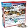 Buffalo Games Charles Wysocki Hickory Haven Canal 1000 Piece Christmas Jigsaw Puzzle Festive Holiday Puzzles for Adults PrecisionCut Pieces Winter Artwork Relaxing Fun