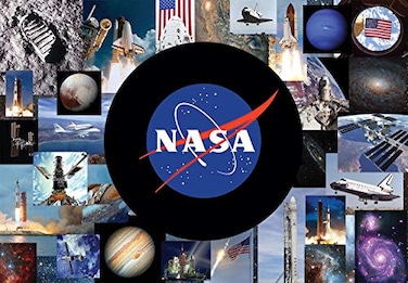 Toynk The Final Frontier NASA Space Puzzle for Adults and Kids 1000 Piece Jigsaw Puzzle Toy Interactive Brain Teaser for Family Game Night 29 x 20 Inches