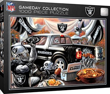 Masterpieces MasterPieces 1000 Piece Jigsaw Puzzle NFL Las Vegas Raiders Fun for Adults and Family NonGlare Finish 1925x2675