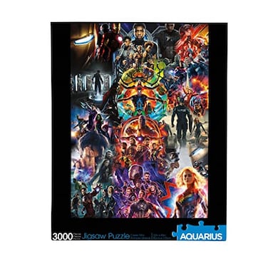 AQUARIUS Aquarius Marvel Avengers Collage 3000 Piece Jigsaw Puzzle Glare Free Precision Fit Officially Licensed Marvel Merchandise Collectibles 32 x 45 Inches