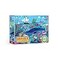 eeBoo 20 Piece Jigsaw Puzzle Sea Exploration Childrens Puzzle Ocean Themed Large Pieces for Small Hands to Develop Motor Skills