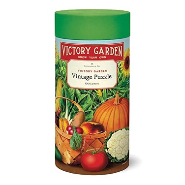 CAVALLINI & Cavallini Vintage Victory Garden Vegetable Garden Jigsaw Puzzle 1000Piece