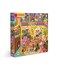 eeBoo 1000 Piece Puzzle Family Dinner Jigsaw Puzzle for Adults Square 23 x 23 Made with Recycled Board VegetableBased Ink