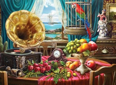 Anatolian Puzzle Still Life with Fruit 1000 Piece Jigsaw Puzzle 1085 ANA1085