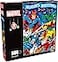Buffalo Games Marvel Seasons Greeting from The Avengers 500 Piece Christmas Jigsaw Puzzle Festive Holiday Puzzles for Adults PrecisionCut Pieces Winter Artwork
