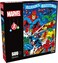 Buffalo Games Marvel Seasons Greeting from The Avengers 500 Piece Christmas Jigsaw Puzzle Festive Holiday Puzzles for Adults PrecisionCut Pieces Winter Artwork