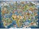 Anatolian Puzzle Wonderful World Map 3000 Piece Jigsaw Puzzle 4923 Multicolor