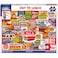 White Mountain 1000 Piece Jigsaw Puzzle Nostalgic Restaurant Collage Puzzles with Large Pieces for Adults and Family 24x30 Out to Lunch