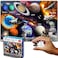 THINK2MASTER Think2Master Solar System Space Exploration 500 Pieces with Very Large Pieces Jigsaw Puzzle 13 Teens Adults Families Great Gift for stimulating Learning About Astronomy Size 268 X 189