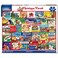 White Mountain 1000 Piece Jigsaw Puzzle Winter Christmas Holiday Puzzles for Adults and Teens 24x30 Large Pieces Chrismas Carols