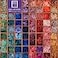 Flame Tree Adult Sustainable Jigsaw Puzzle Royal School of Needlework Wall of Wool 1000pieces Ethical Sustainable EarthFriendly