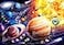 OSBOO Solar System Space Kids Jigsaw Puzzles 100 Piece Science Educational Toys for Ages 48 Boys Girls 8 Planets