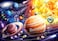OSBOO Solar System Space Kids Jigsaw Puzzles 100 Piece Science Educational Toys for Ages 48 Boys Girls 8 Planets