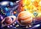 OSBOO Solar System Space Kids Jigsaw Puzzles 100 Piece Science Educational Toys for Ages 48 Boys Girls 8 Planets