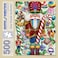 Bits and Pieces Large 500 Piece Jigsaw Puzzle for Adults Nutcracker and Toys Christmas Holiday Jigsaw Puzzle by Artist Randy Wollenmann Completed Puzzle Size 18 x 24