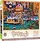 Masterpieces 750 Piece Jigsaw Puzzle for Adults Family Or Kids Cabin in The Cove 18x24