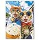 fishwisdom 500 Pieces Jigsaw Puzzles for Adults and Teens and Kids Family Happy Gift Idea Cats Selfie Cats Selfie