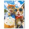 fishwisdom 500 Pieces Jigsaw Puzzles for Adults and Teens and Kids Family Happy Gift Idea Cats Selfie Cats Selfie