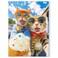 fishwisdom 500 Pieces Jigsaw Puzzles for Adults and Teens and Kids Family Happy Gift Idea Cats Selfie Cats Selfie