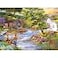 RoseArt Chris Bigelow Fishing from The Banks 1000 Piece Jigsaw Puzzle for Adults
