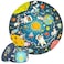 boppi Space Round Jigsaw Puzzle with 100 Recycled Card Solar System Astronauts 150 Pieces for Children 5 6 7 8 Years 58cm Diameter
