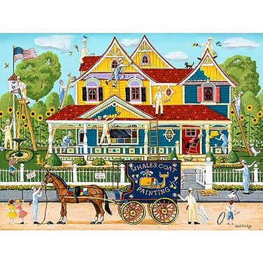 RoseArt Puzzle Collector Painted Lady 500 Piece Jigsaw Puzzle for Adults