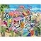 White Mountain 1000 Piece Jigsaw Puzzle Summer Beach Shop Puzzles with Large Pieces Gift for Adults and Family 24x30 Surf Shack