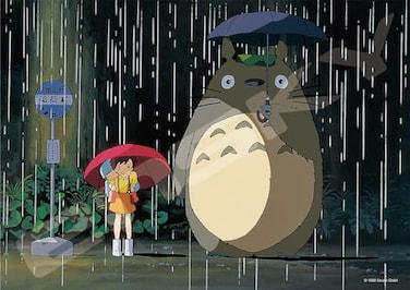 Ensky ensky My Neighbor Totoro Rainy Bus Stop Studio Ghibli via Bandai Official Merchandise 108 Piece Jigsaw Puzzle