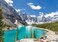 BEDUKE Jigsaw Puzzles for Adults 1000 Pieces Banff National Park Canada Rocky Mountain 1000 Piece Puzzle Thick Sturdy Cardboard Precise Interlocking Age 14 Family Game