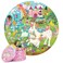 boppi Round 150 Piece Jigsaw for Kids Aged 58 Educational Unicorn Puzzle with Magical Creatures Fantasy Scenes EcoFriendly Recycled Cardboard