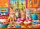 Mulic 300 Piece Puzzles for Kids Boys Girls Ages 68 810 1012 Jigsaw Puzzles for Adults Kitchen Kittens and Donuts