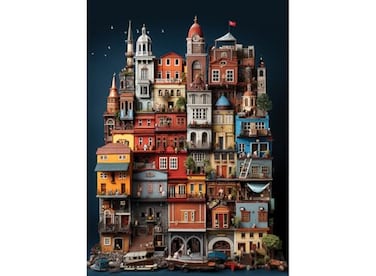 Anatolian Puzzle Balat 1000 Piece Jigsaw Puzzle 1157