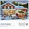 Buffalo Games General Store At Christmas 500 Piece Holiday Jigsaw Puzzle Festive Puzzles for Adults PrecisionCut Pieces Winter Artwork and Hours of Relaxing Fun