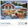 Buffalo Games General Store At Christmas 500 Piece Holiday Jigsaw Puzzle Festive Puzzles for Adults PrecisionCut Pieces Winter Artwork and Hours of Relaxing Fun