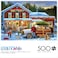 Buffalo Games General Store At Christmas 500 Piece Holiday Jigsaw Puzzle Festive Puzzles for Adults PrecisionCut Pieces Winter Artwork and Hours of Relaxing Fun