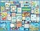 White Mountain 1000 Piece Jigsaw Puzzle Beach Life Collage Puzzles with Large Pieces for Adults and Family 24x30 Seas the Day