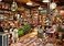 Vermont Christmas General Store Jigsaw Puzzle 1000 Piece by Company Fully Interlocking Randomly Shaped Pieces 26 58 x 19 14
