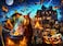 Vermont Christmas Halloween Witches Jigsaw Puzzle 1000 Piece by Company Halloween Puzzles with Randomly Shaped Pieces 26 58 x 19 14