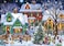 Vermont Christmas Neighborhood Christmas Jigsaw Puzzle 1000 Piece by Company Fully Interlocking Randomly Shaped Pieces 26 58 x 19 14
