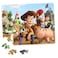 wieewg 100 Pieces Jigsaw Puzzles for Kids Ages 48Cute Toy PuzzlesKid Boys Girls Children Learning Educational Puzzless Portable Box Pack Toys