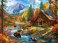 Nattork Jigsaw Puzzles 2000 Pieces for Adults Families Bear Village Pieces Fit Together Perfectly