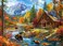 Nattork Jigsaw Puzzles 2000 Pieces for Adults Families Bear Village Pieces Fit Together Perfectly