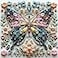 MINIWAN Butterfly Jigsaw Puzzles for Adults 500 Pieces Colorful Crystal Flower Puzzles Beautiful Diamond Art Puzzle Difficult Unique Family Challenging Games Gift for Teens Adults Puzzle 20x20
