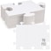 Sonwyoung 30 Pcs Large White Blank Puzzle Pieces Bulk to Draw on Make Your Own Jigsaw Puzzle Pieces Giant Double Blank White Papers for Kids Adult DIY Arts and Crafts Projects 8 x 9 Inch