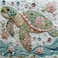 MINIWAN Sea Turtle Jigsaw Puzzles for Adults 500 Pieces Colorful Crystal Flower Ocean Puzzles Pretty Diamond Art Puzzle Difficult Unique Family Challenging Games Gift for Teens Adults Puzzle 20x20