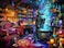 Vermont Christmas Witchs Magic Halloween Jigsaw Puzzle 550 Piece by Company Fully Interlocking Randomly Shaped Pieces 24 x 18 Family Halloween Puzzles