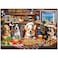 BenBen Puzzles for Adults 500 Pieces Dogs Dinner Party Dog Jigsaw Puzzle with Patterns on Back Funny Animal Puzzle Challenging Puzzles for Family Game Night Home Dcor